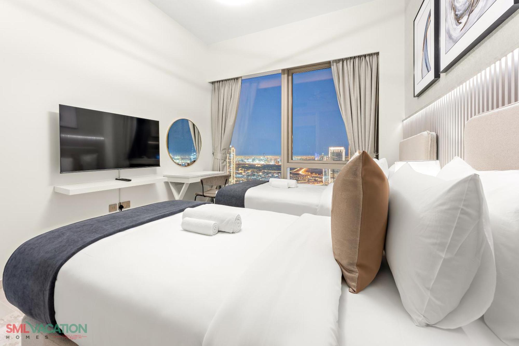 Sml Vacation Homes - Sky High Apartments With Burj Khalifa And Dubai Fountain Views At Grande Signature, Downtown Дубай Экстерьер фото