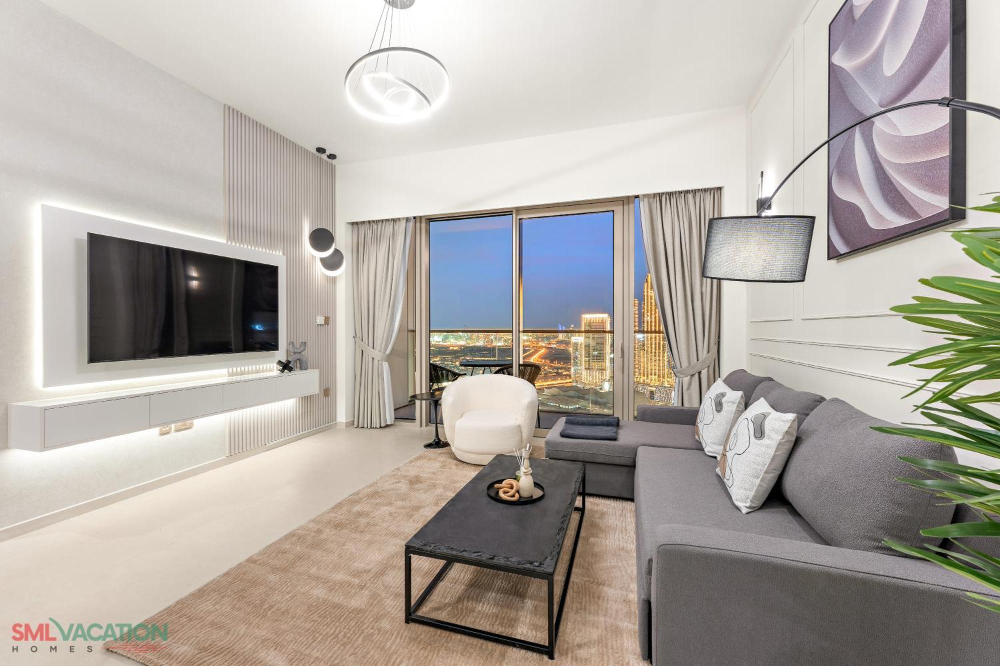 Sml Vacation Homes - Sky High Apartments With Burj Khalifa And Dubai Fountain Views At Grande Signature, Downtown Дубай Экстерьер фото