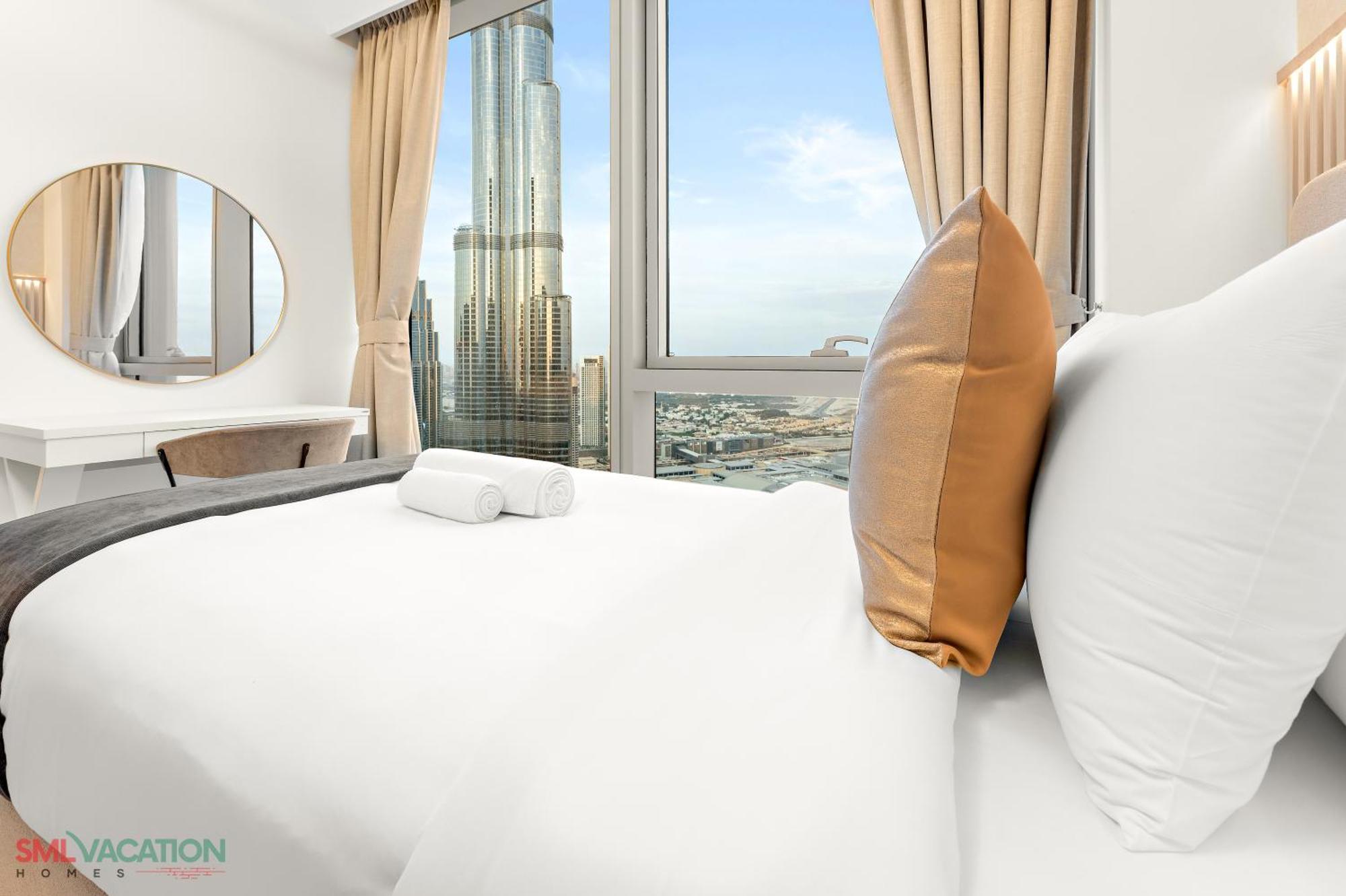 Sml Vacation Homes - Sky High Apartments With Burj Khalifa And Dubai Fountain Views At Grande Signature, Downtown Дубай Экстерьер фото