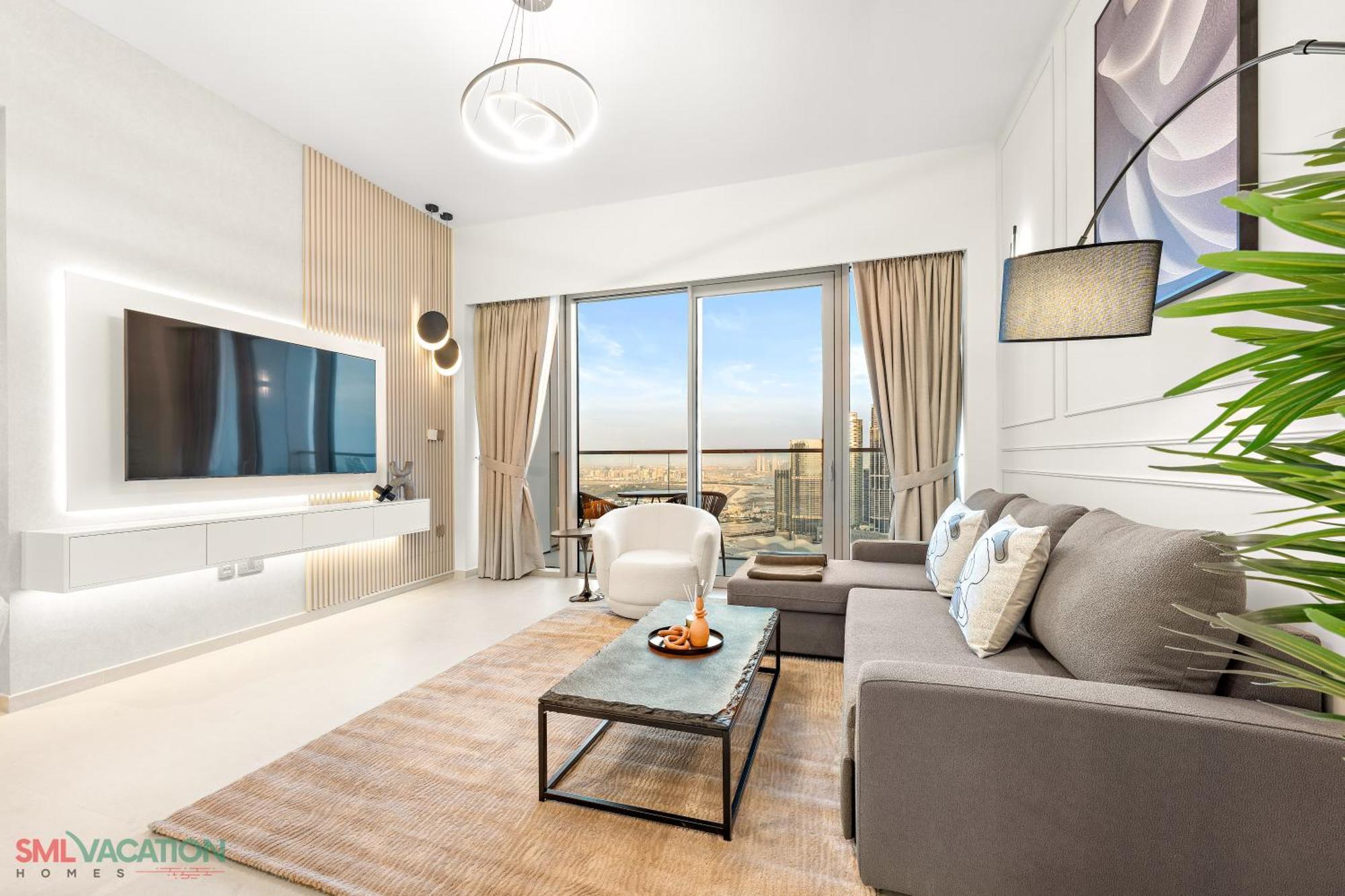 Sml Vacation Homes - Sky High Apartments With Burj Khalifa And Dubai Fountain Views At Grande Signature, Downtown Дубай Экстерьер фото