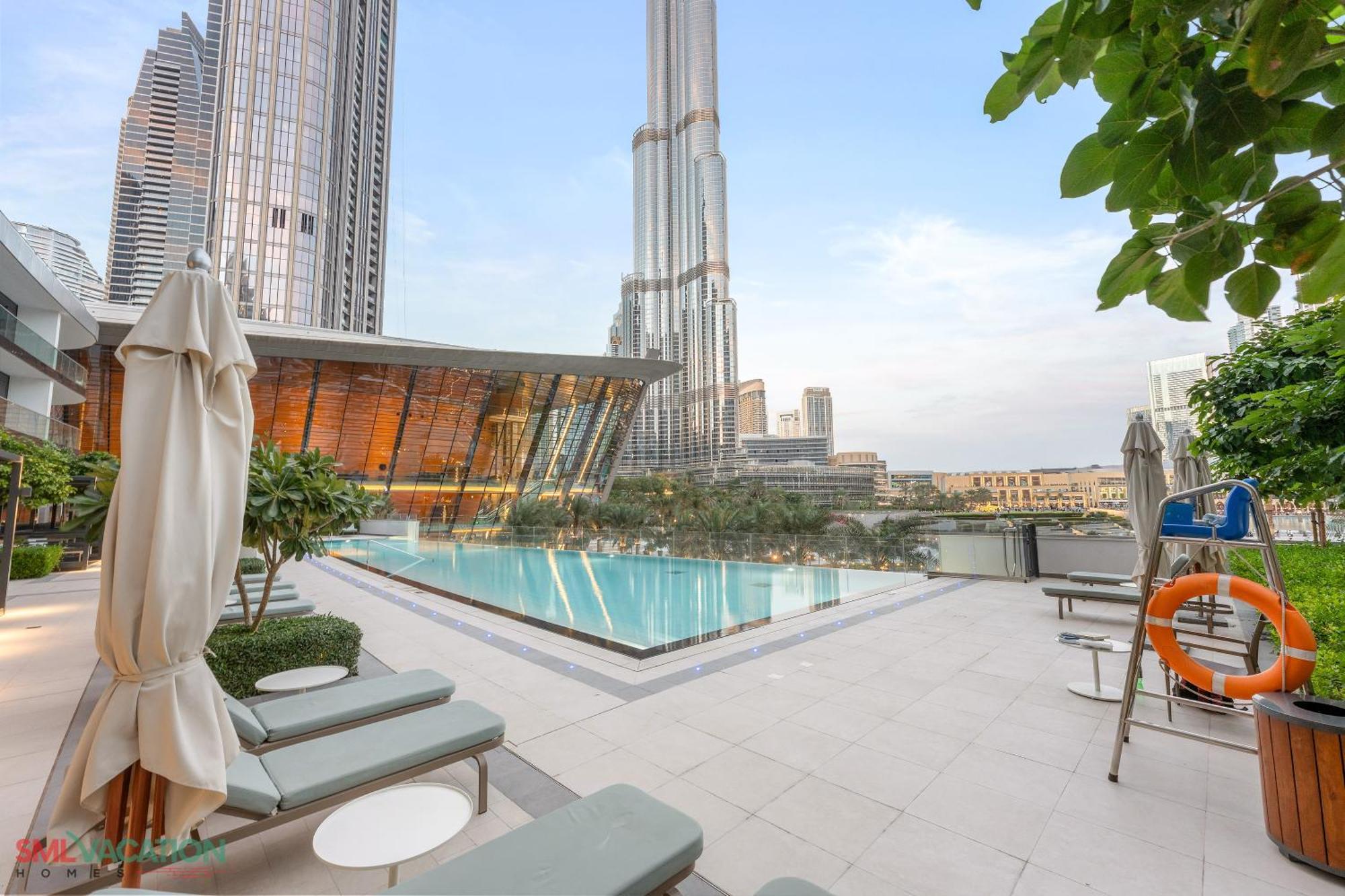 Sml Vacation Homes - Sky High Apartments With Burj Khalifa And Dubai Fountain Views At Grande Signature, Downtown Дубай Экстерьер фото