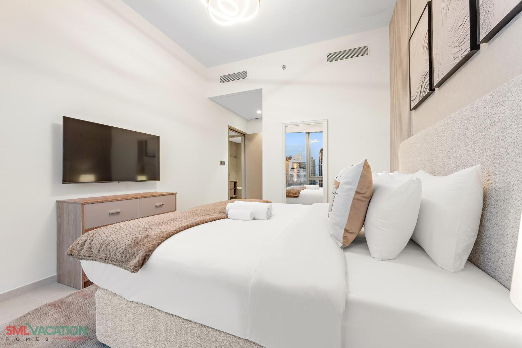 Sml Vacation Homes - Sky High Apartments With Burj Khalifa And Dubai Fountain Views At Grande Signature, Downtown Дубай Экстерьер фото
