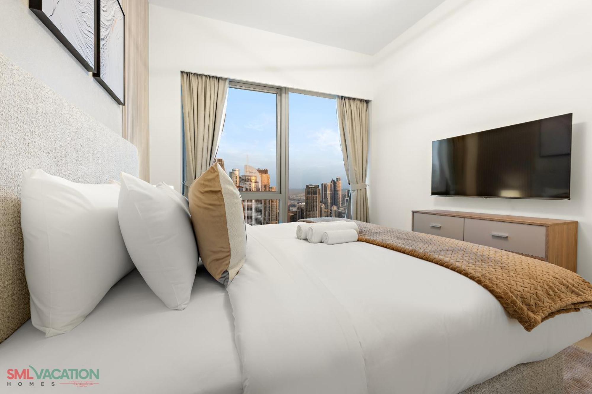 Sml Vacation Homes - Sky High Apartments With Burj Khalifa And Dubai Fountain Views At Grande Signature, Downtown Дубай Экстерьер фото