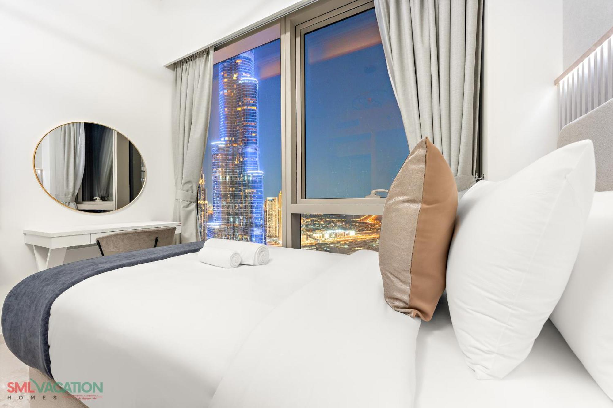 Sml Vacation Homes - Sky High Apartments With Burj Khalifa And Dubai Fountain Views At Grande Signature, Downtown Дубай Экстерьер фото
