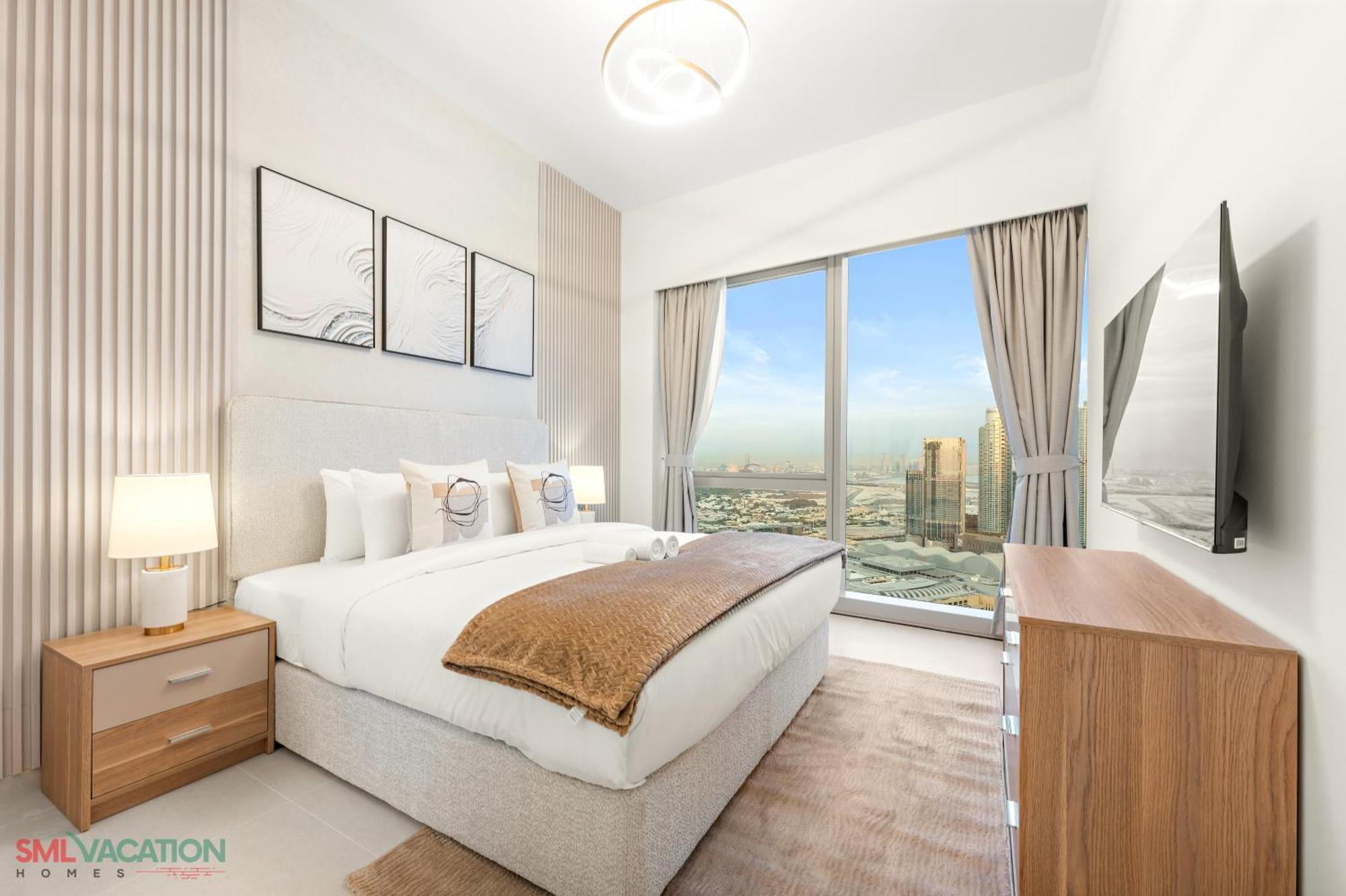Sml Vacation Homes - Sky High Apartments With Burj Khalifa And Dubai Fountain Views At Grande Signature, Downtown Дубай Экстерьер фото