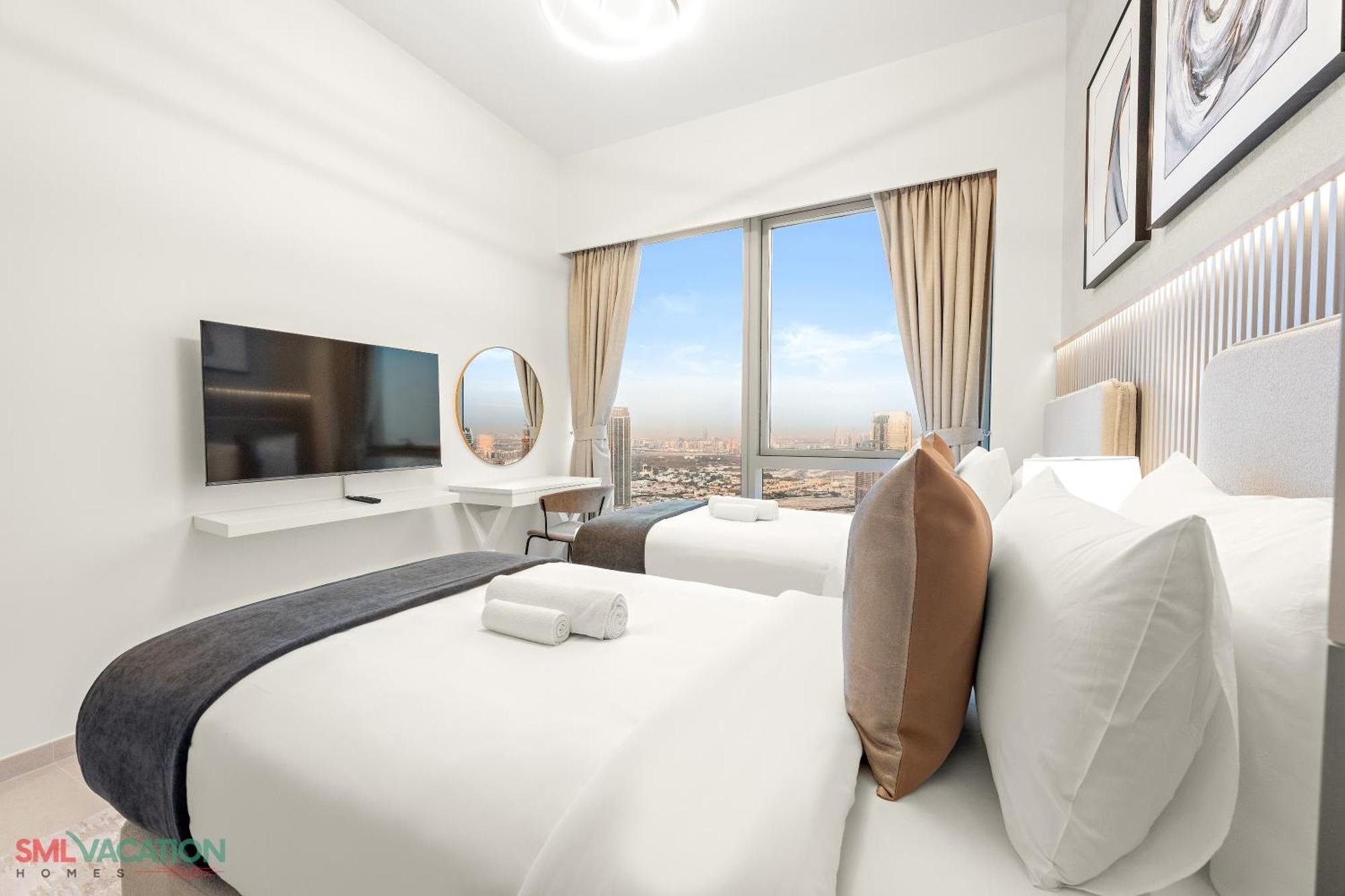 Sml Vacation Homes - Sky High Apartments With Burj Khalifa And Dubai Fountain Views At Grande Signature, Downtown Дубай Экстерьер фото