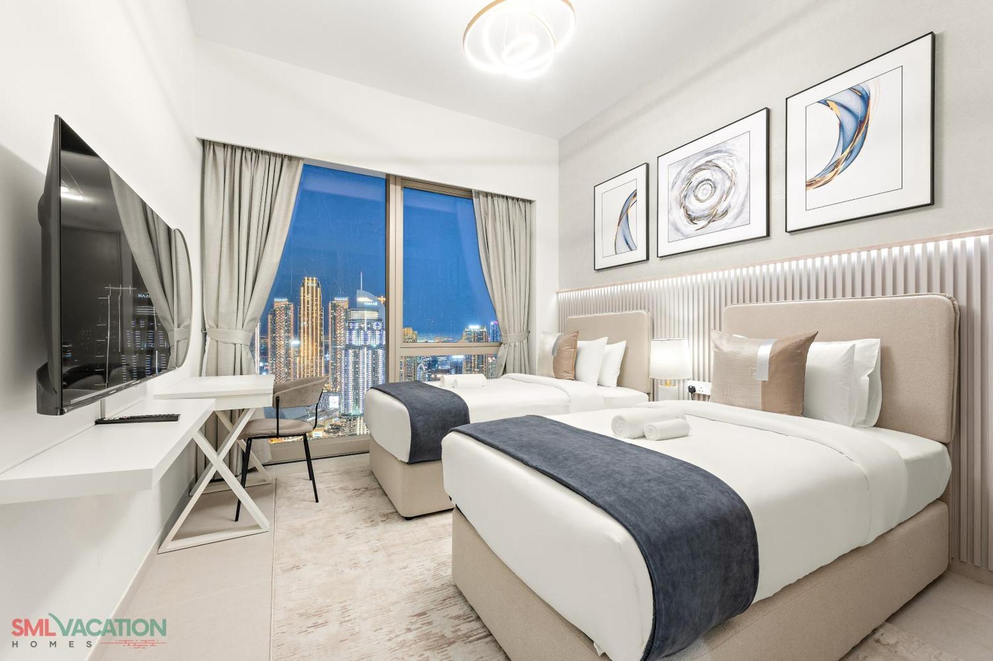 Sml Vacation Homes - Sky High Apartments With Burj Khalifa And Dubai Fountain Views At Grande Signature, Downtown Дубай Экстерьер фото