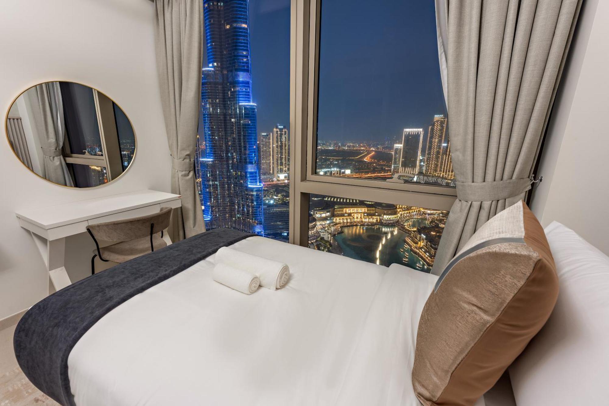 Sml Vacation Homes - Sky High Apartments With Burj Khalifa And Dubai Fountain Views At Grande Signature, Downtown Дубай Экстерьер фото